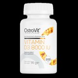 OstroVit Vitamina D3 8000 IU, 200 Tablete (Intareste sistemul imunitar)